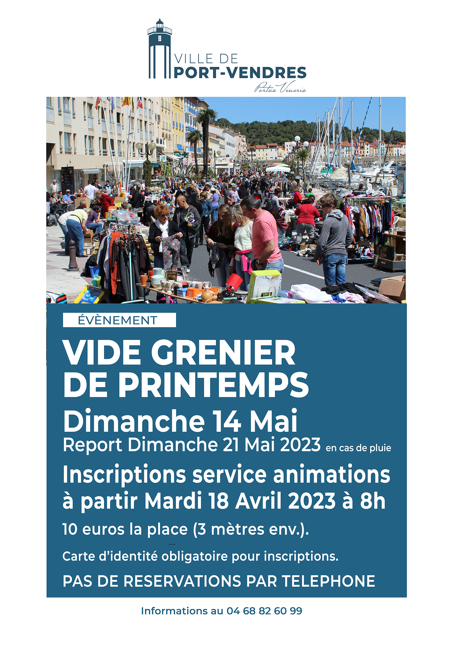 affiche VIDE GRENIER 1