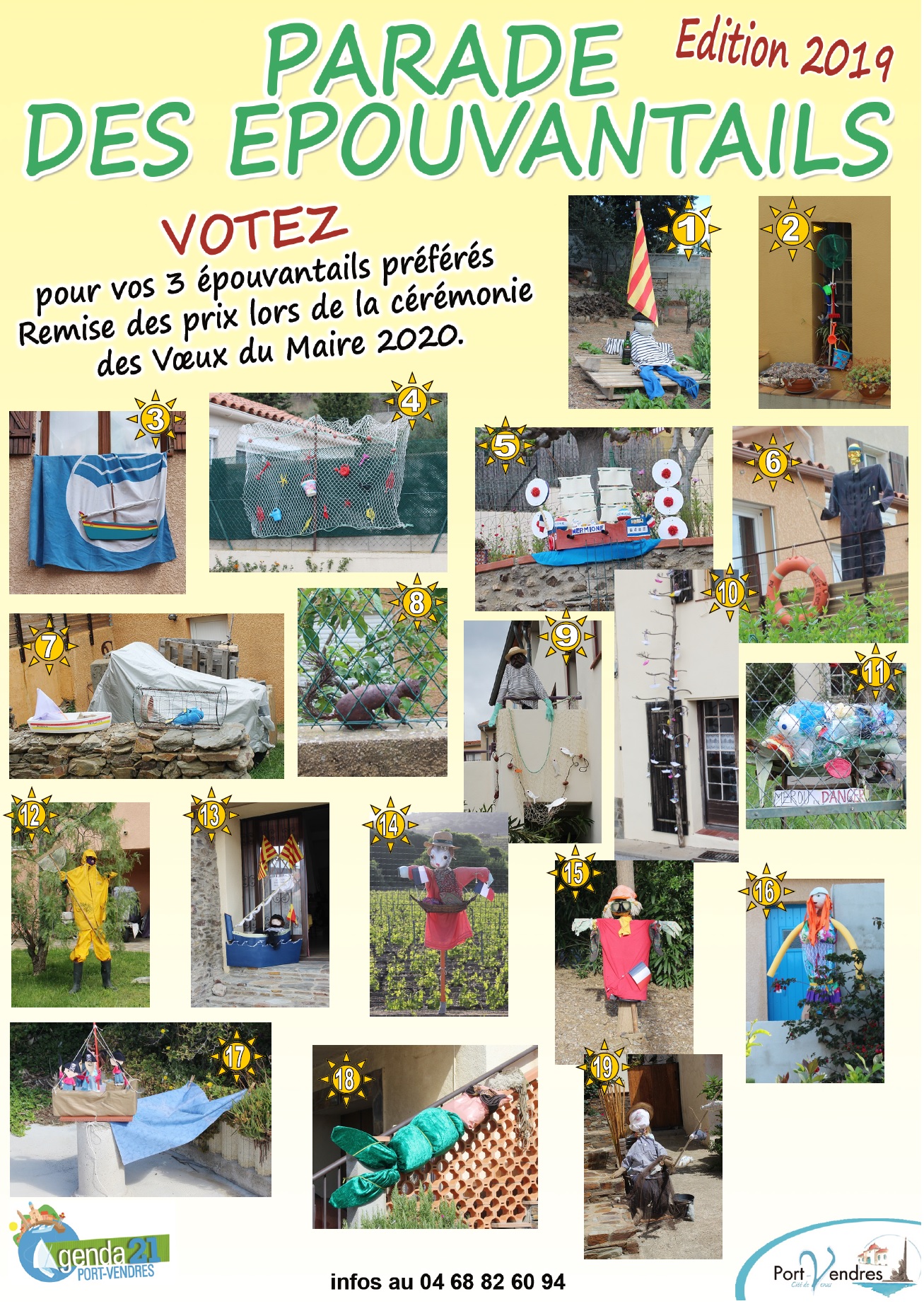 affiche épouvantails 2019