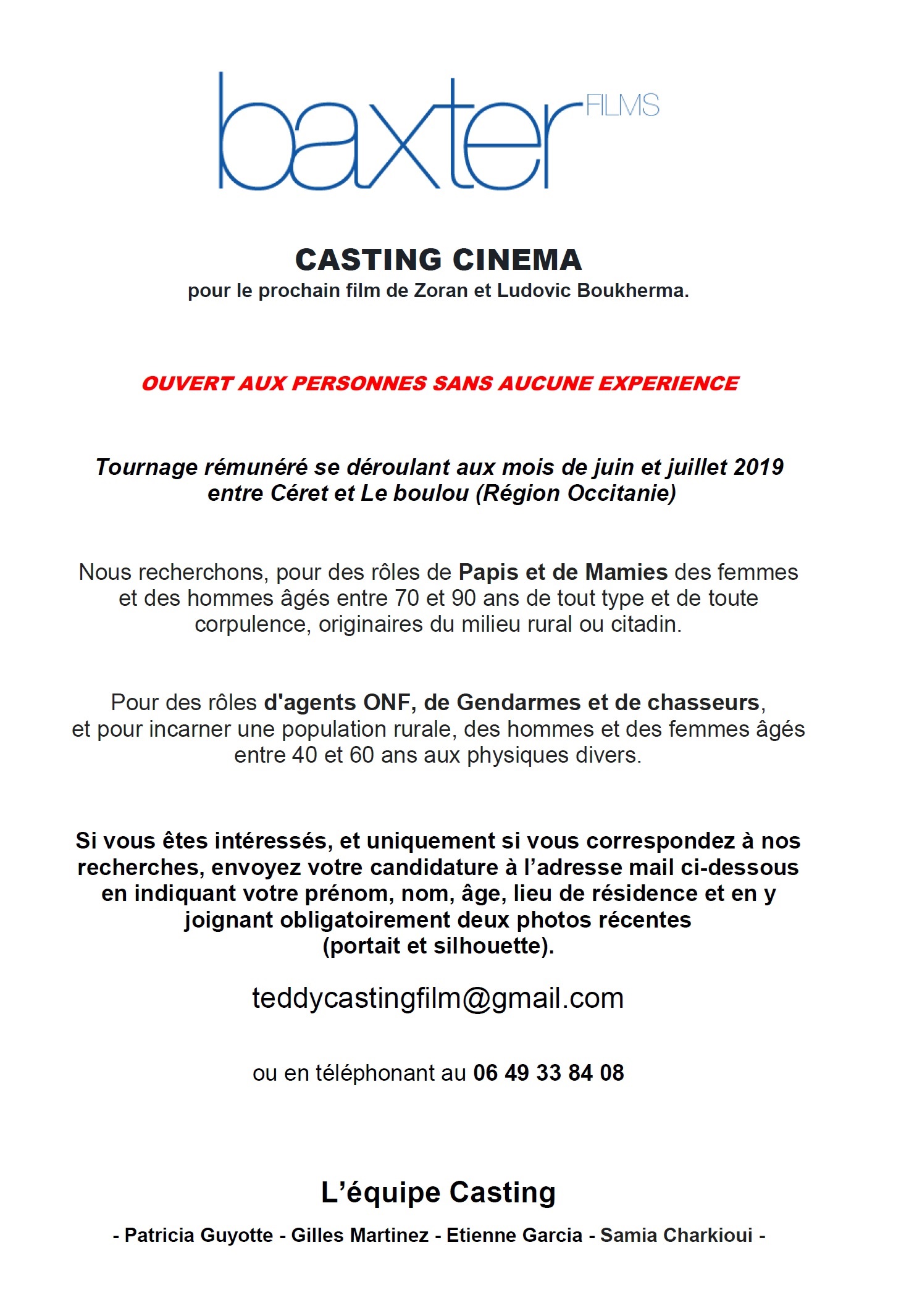 casting