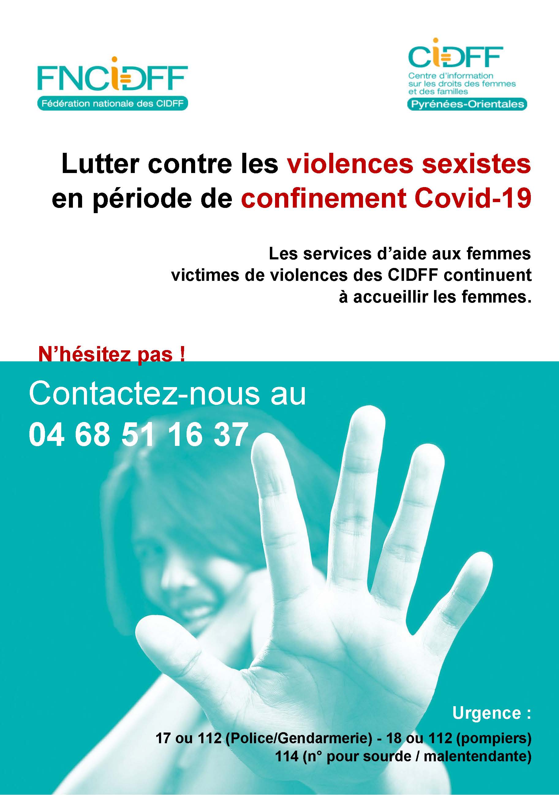 covid 19 Affiche violences 2