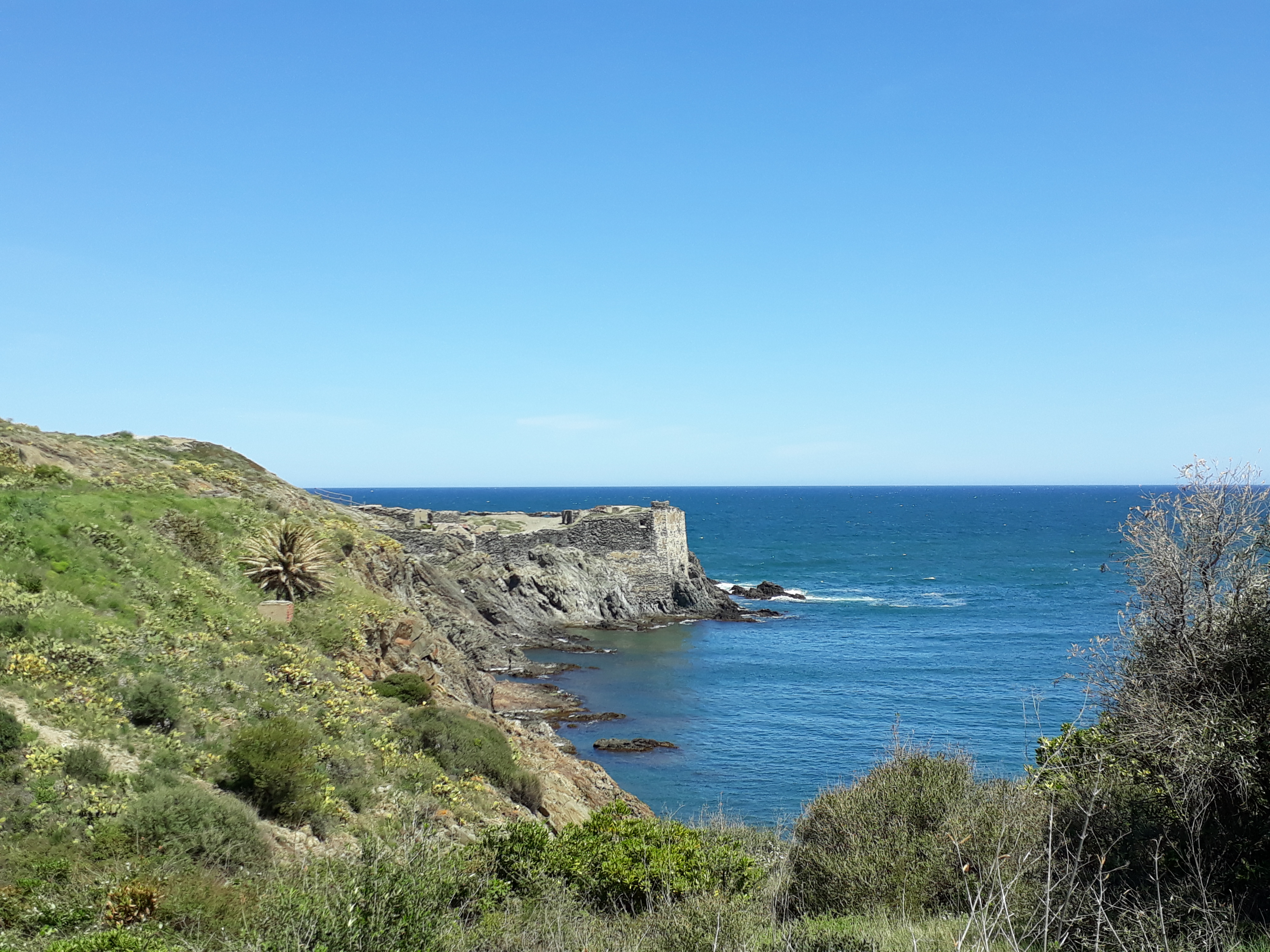 Vestiges du fort de la Mauresque